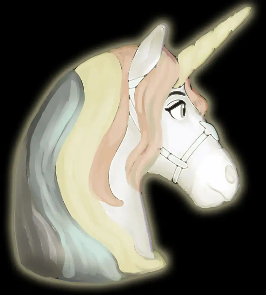 Unicorn Academy Wildstar 3D LED lámpa 18 cm  termékfotó