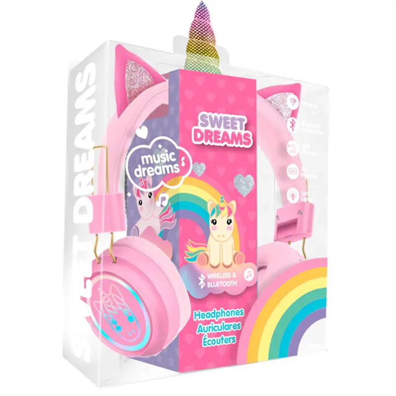 Unicorn Sweet Dreams vezeték nélküli fejhallgató fülhallgató termékfotó