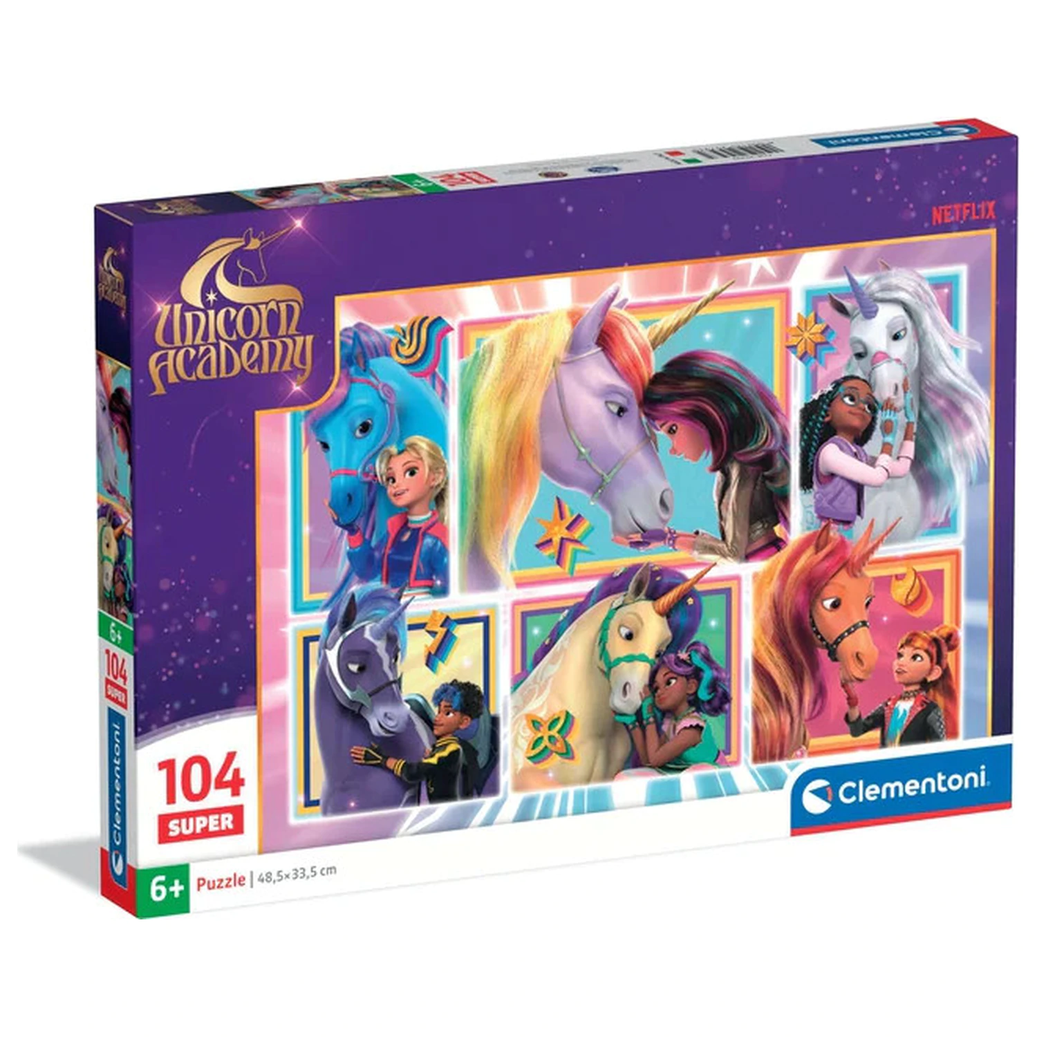 Unikornis Akadémia Friendship 104 db-os Super puzzle termékfotó