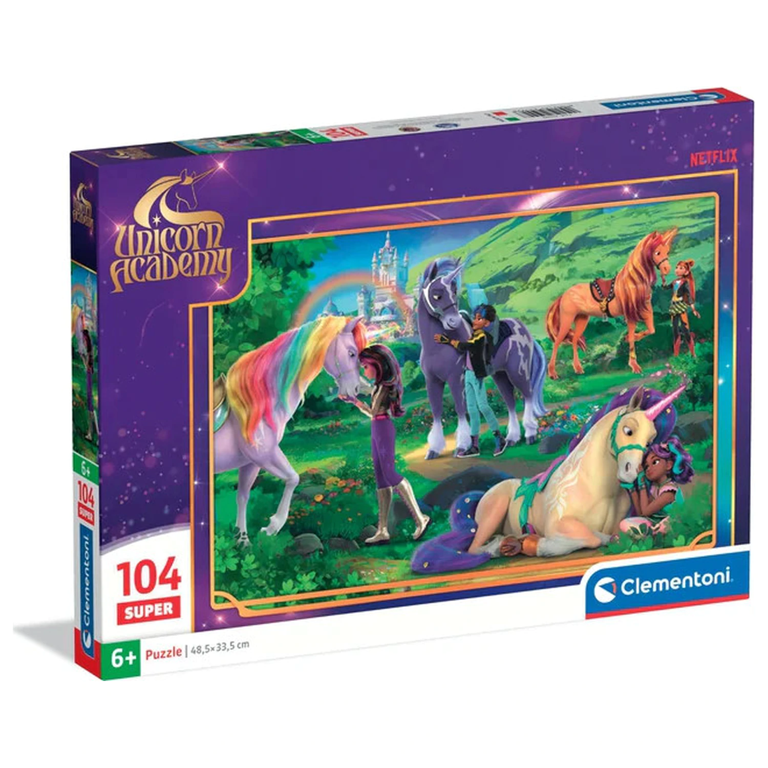 Unikornis Akadémia Meadow 104 db-os Super puzzle termékfotó