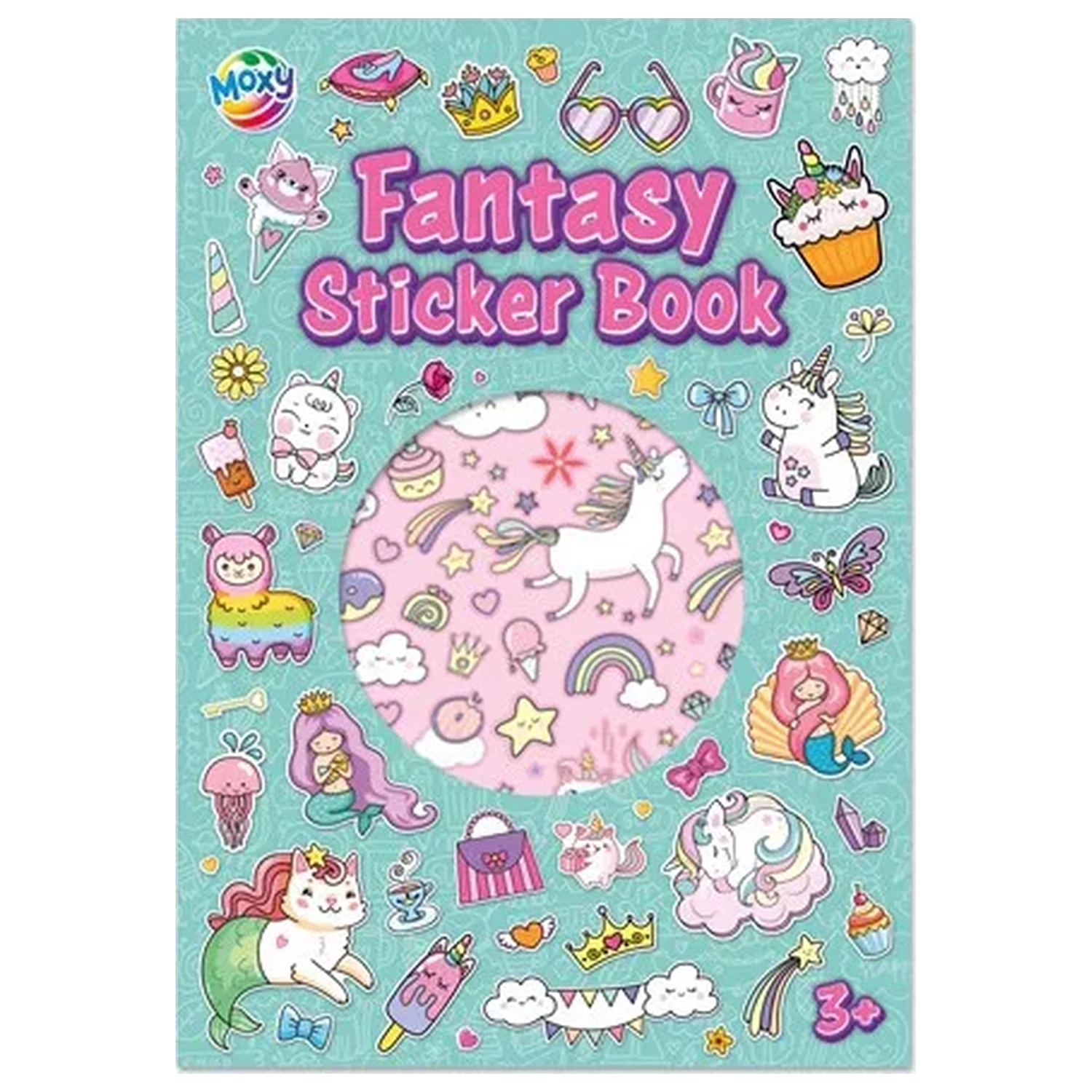 Unikornis Fantasy matrica csomag 8 ív termékfotó