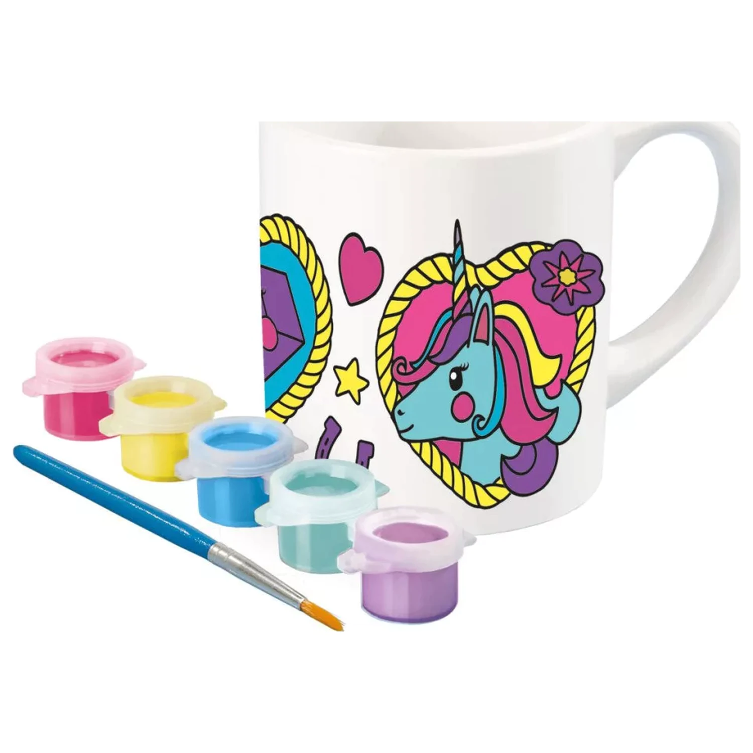 Unikornis Heart festhető porcelán bögre 235 ml  termékfotó