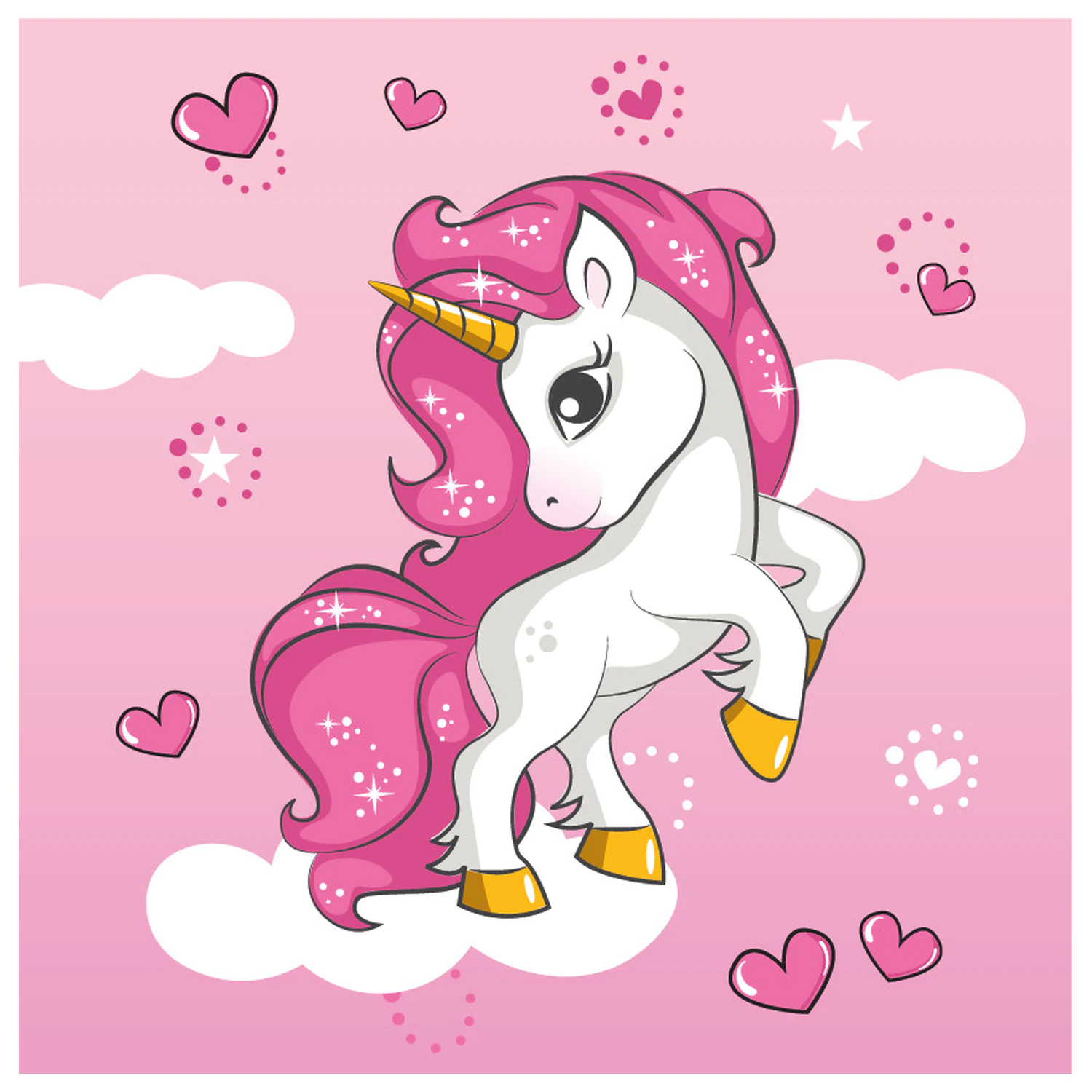 Unikornis Special kéztörlő, arctörlő, törölköző  termékfotó