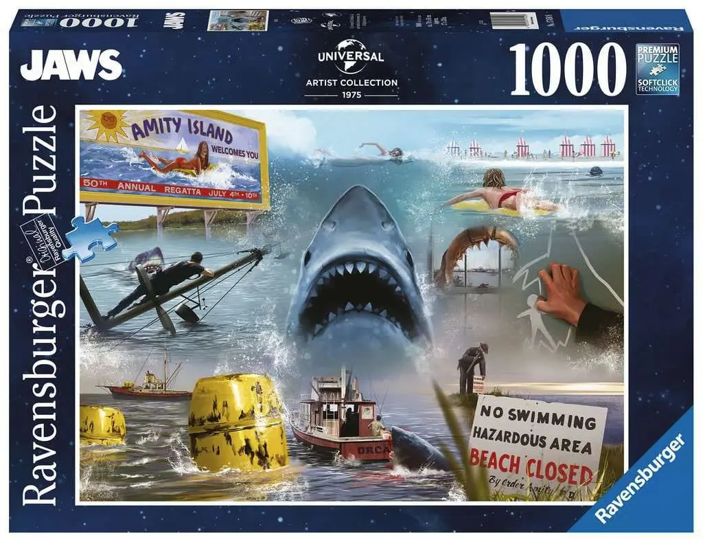 Universal Artist Collection Jaws puzzle (1000 darab) termékfotó