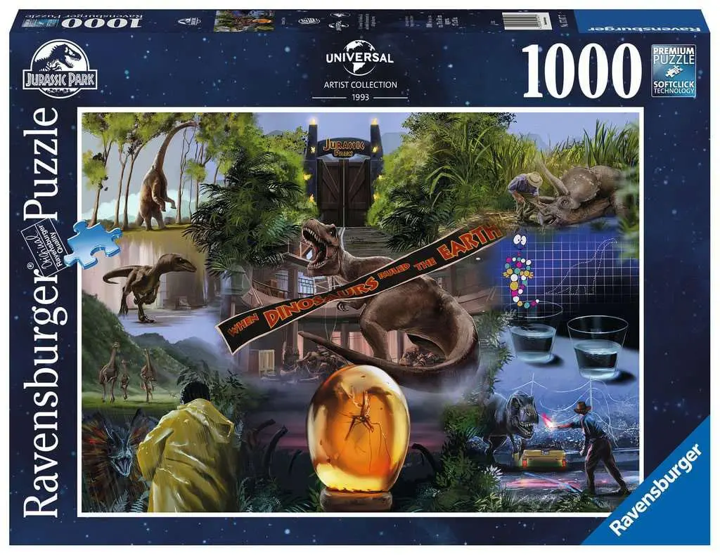 Universal Artist Collection Jurassic Park puzzle (1000 darab) termékfotó