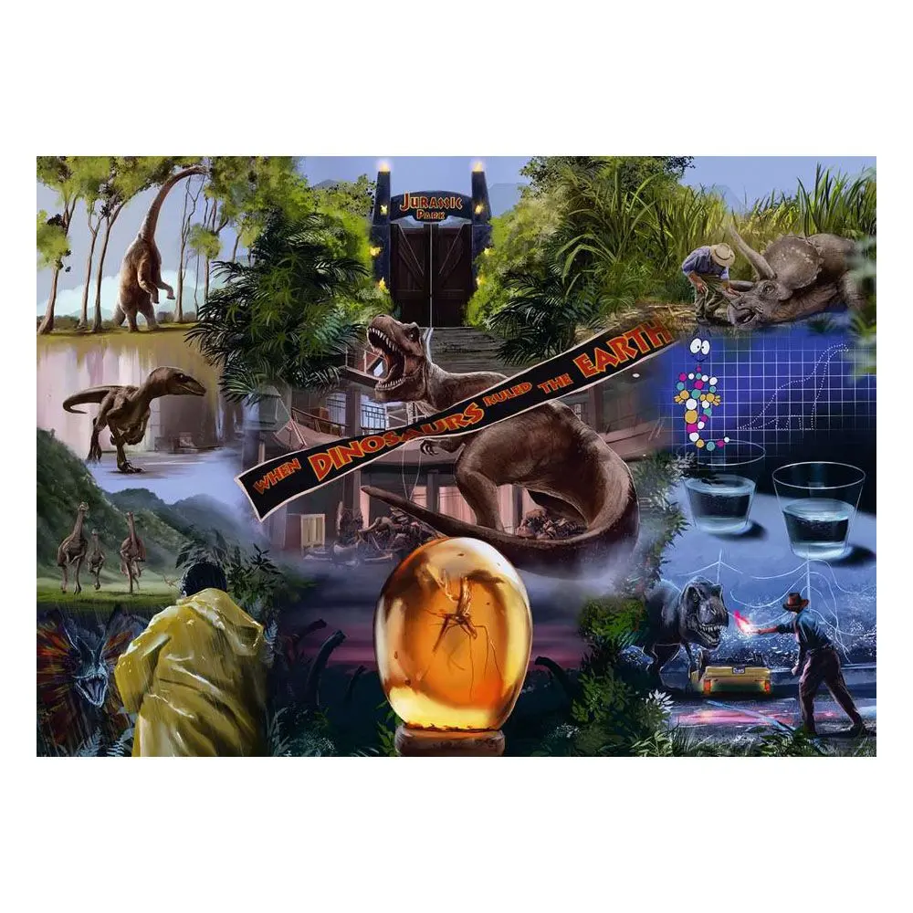 Universal Artist Collection Jurassic Park puzzle (1000 darab) termékfotó