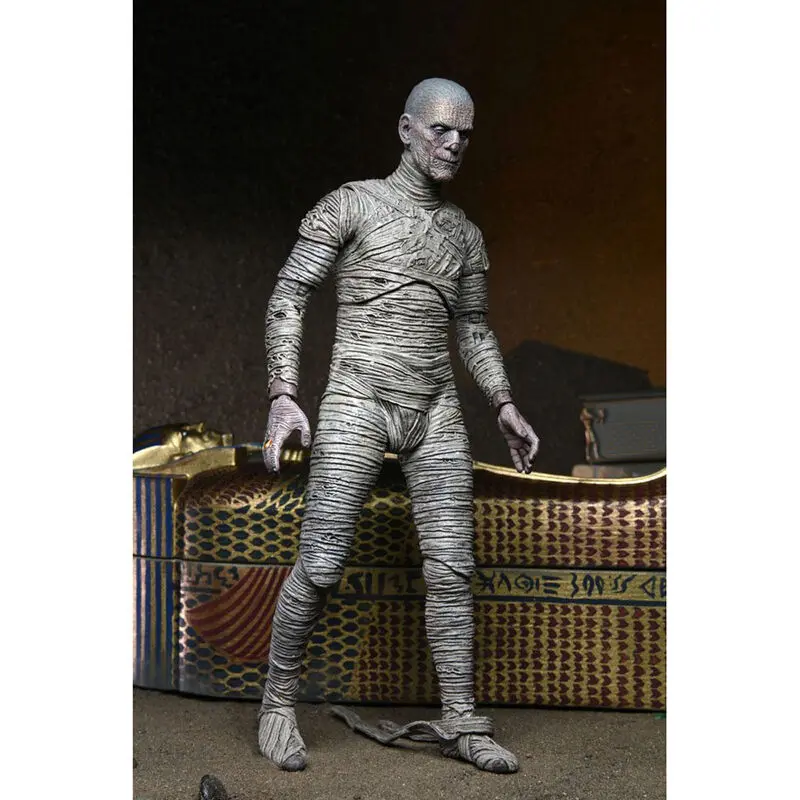 Universal Monster Méretarány Action Mummy Ultimate figura 18cm termékfotó