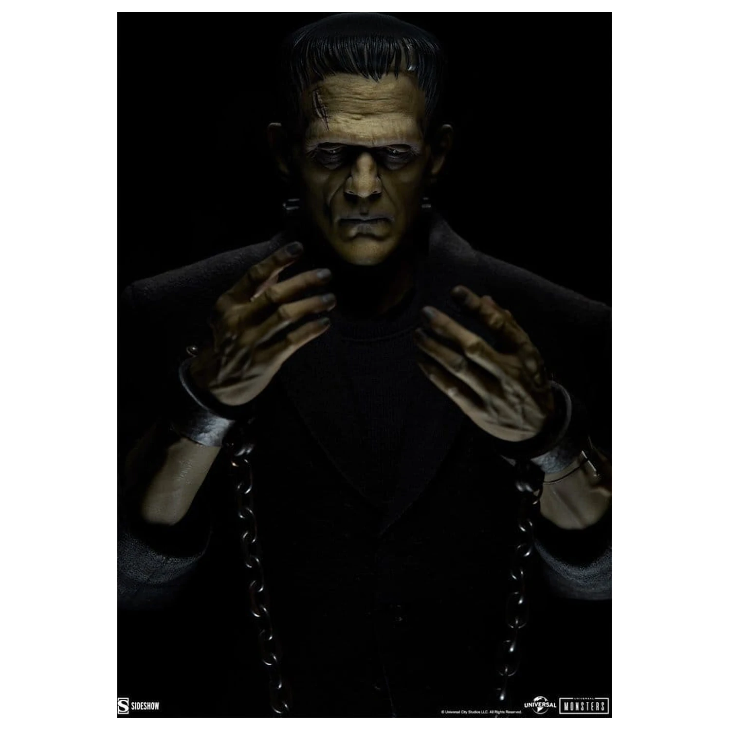Universal Monsters 1/6 Frankenstein (Deluxe Plus Edition) akciófigura 33 cm termékfotó