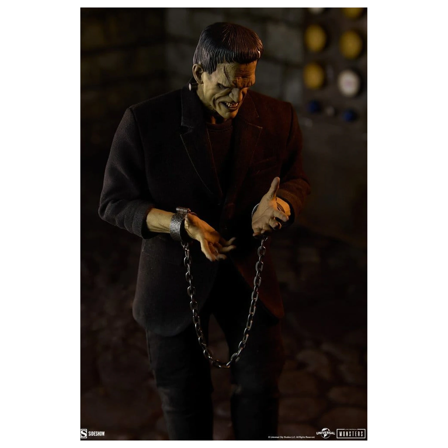 Universal Monsters 1/6 Frankenstein (Deluxe Plus Edition) akciófigura 33 cm termékfotó