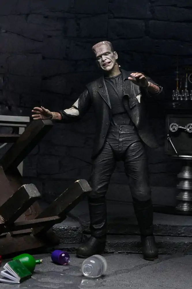 Universal Monsters akciófigura csomag Bride of Frankenstein 90th Anniversary The Monster & His Mate 18 cm termékfotó