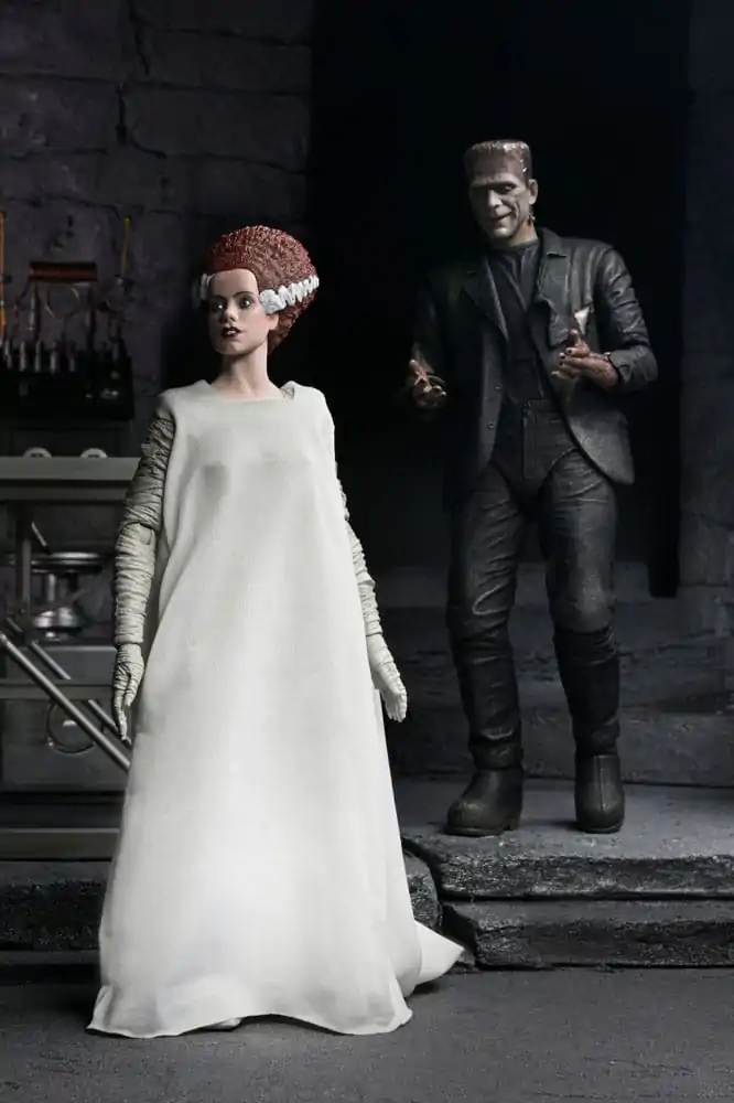 Universal Monsters akciófigura csomag Bride of Frankenstein 90th Anniversary The Monster & His Mate 18 cm termékfotó