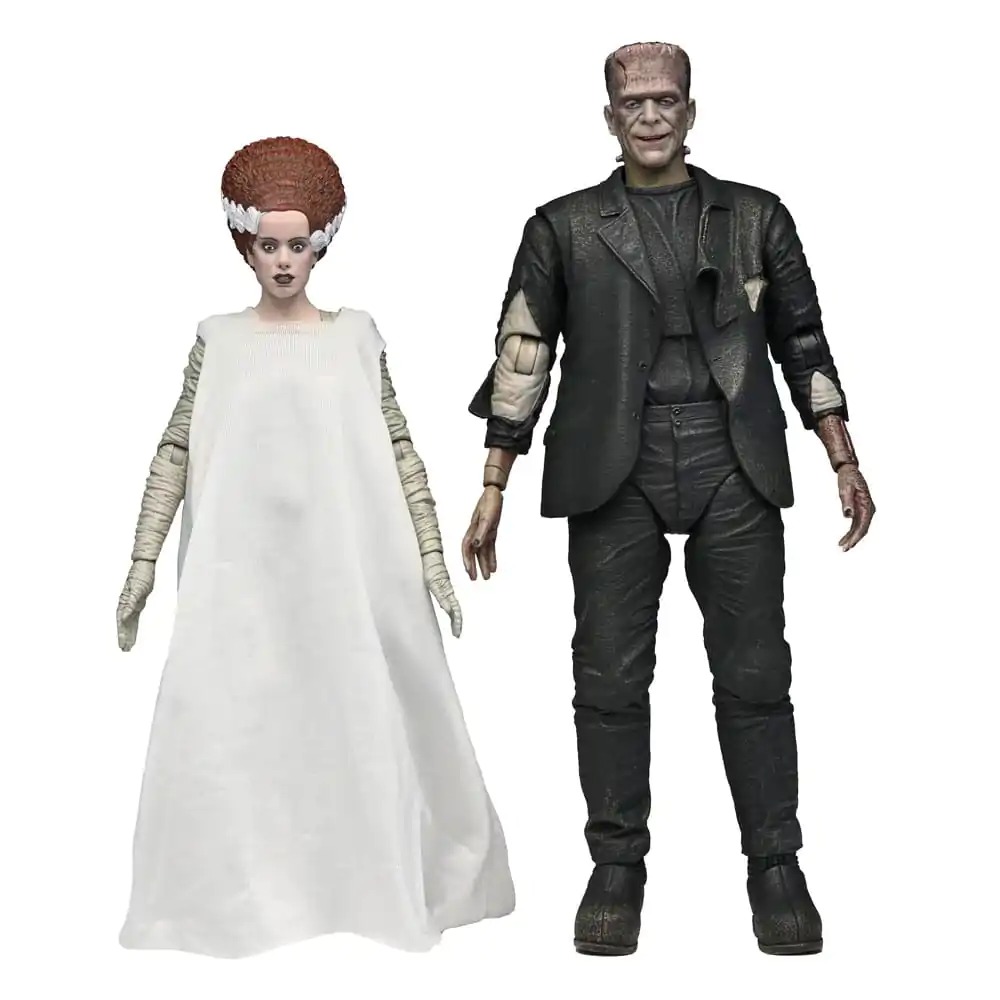 Universal Monsters akciófigura csomag Bride of Frankenstein 90th Anniversary The Monster & His Mate 18 cm termékfotó