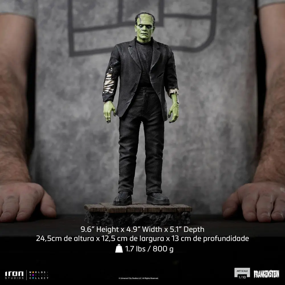 Universal Monsters Art Scale 1/10 Frankenstein Monster szobor figura 24 cm termékfotó