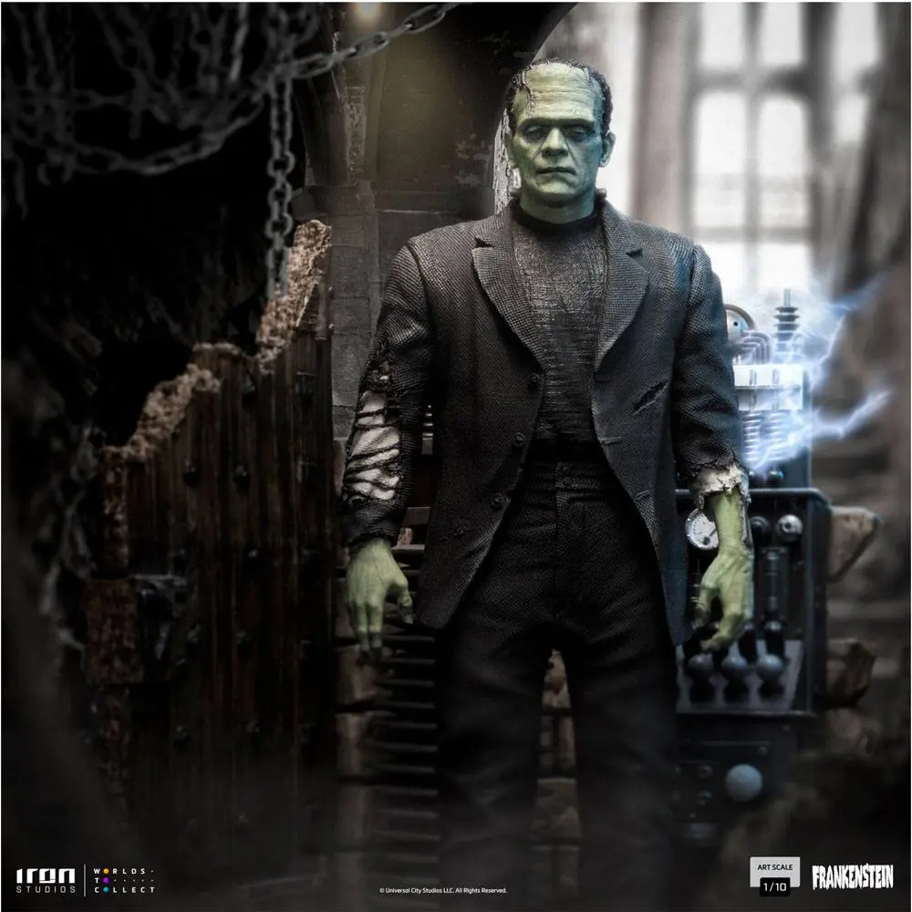 Universal Monsters Art Scale 1/10 Frankenstein Monster szobor figura 24 cm termékfotó