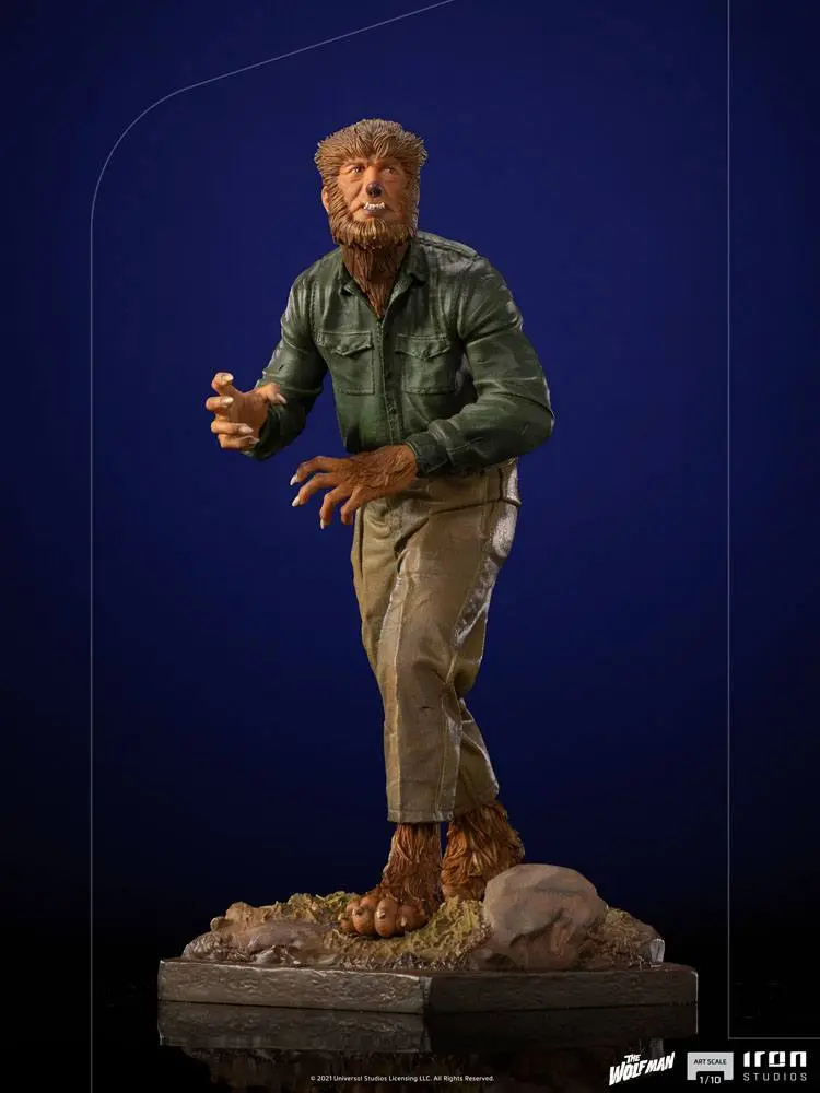 Universal Monsters Art Scale 1/10 The Wolf Man szobor figura 21 cm termékfotó