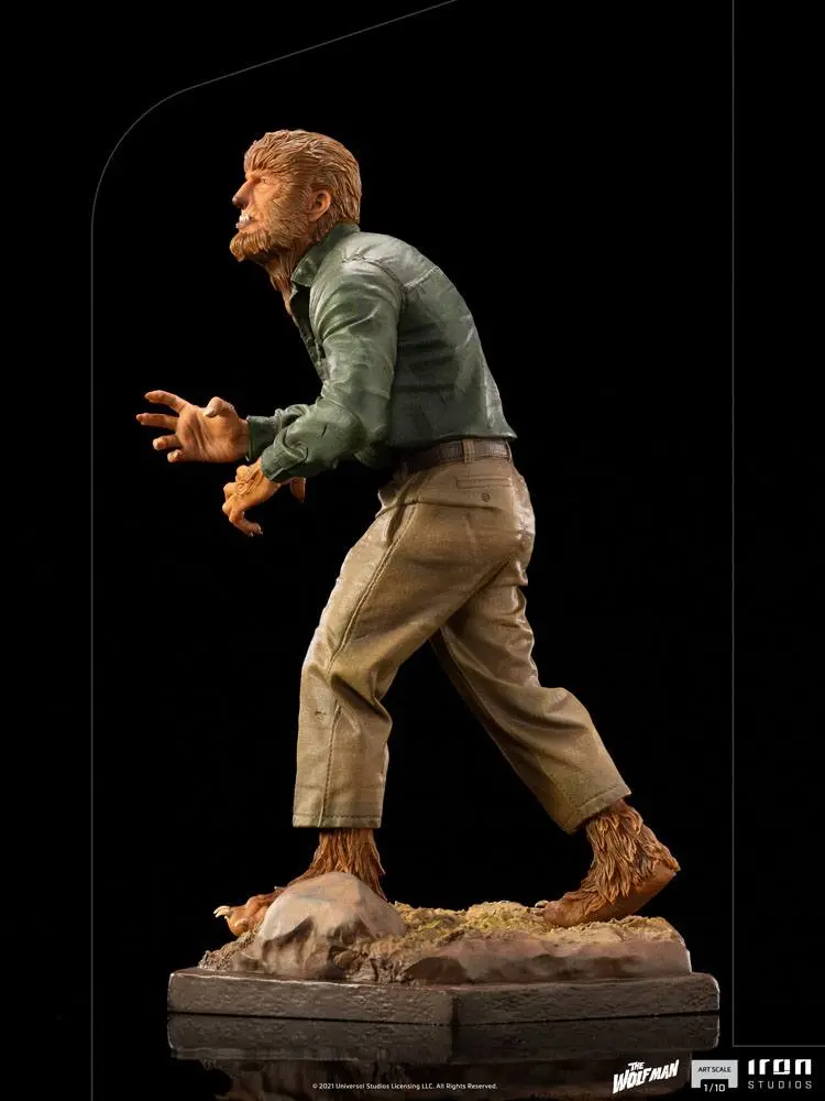 Universal Monsters Art Scale 1/10 The Wolf Man szobor figura 21 cm termékfotó