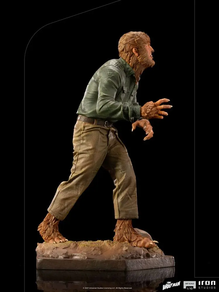 Universal Monsters Art Scale 1/10 The Wolf Man szobor figura 21 cm termékfotó