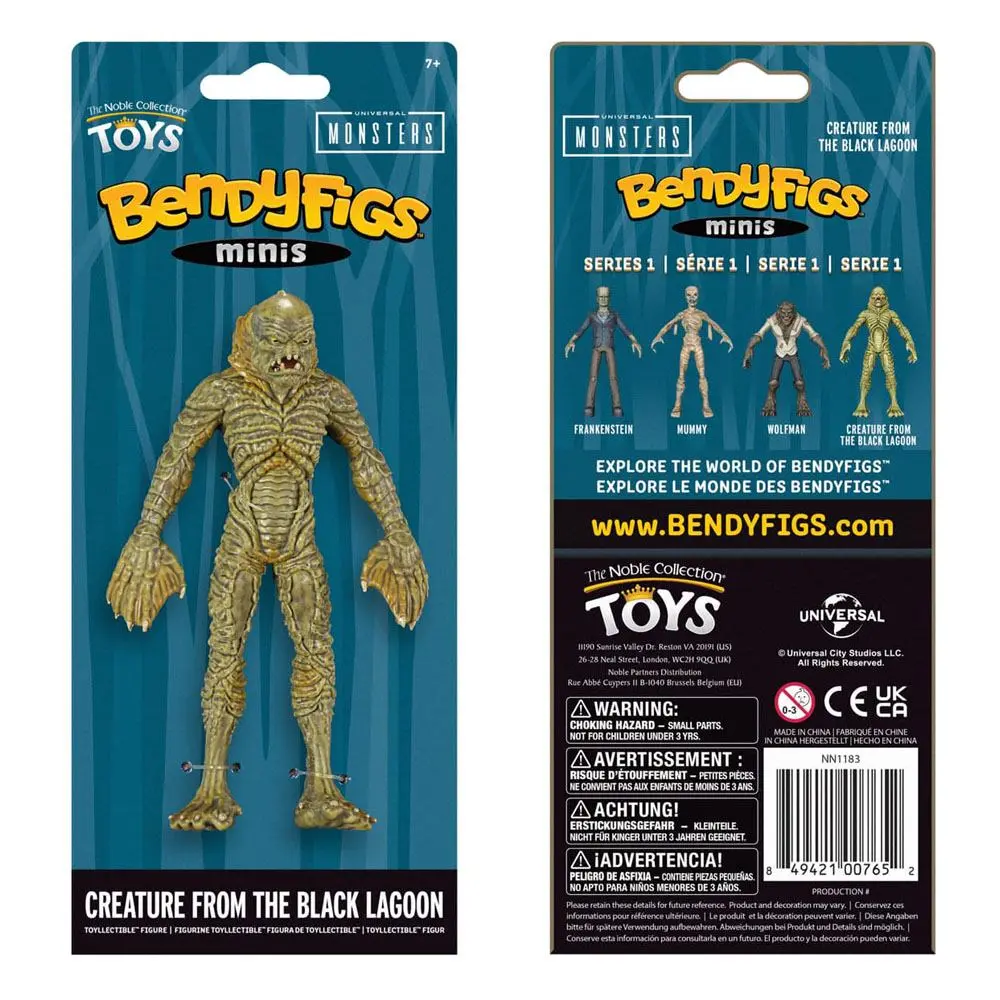 Universal Monsters Bendyfigs Bendable Creature from the Black Lagoon figura 14 cm termékfotó