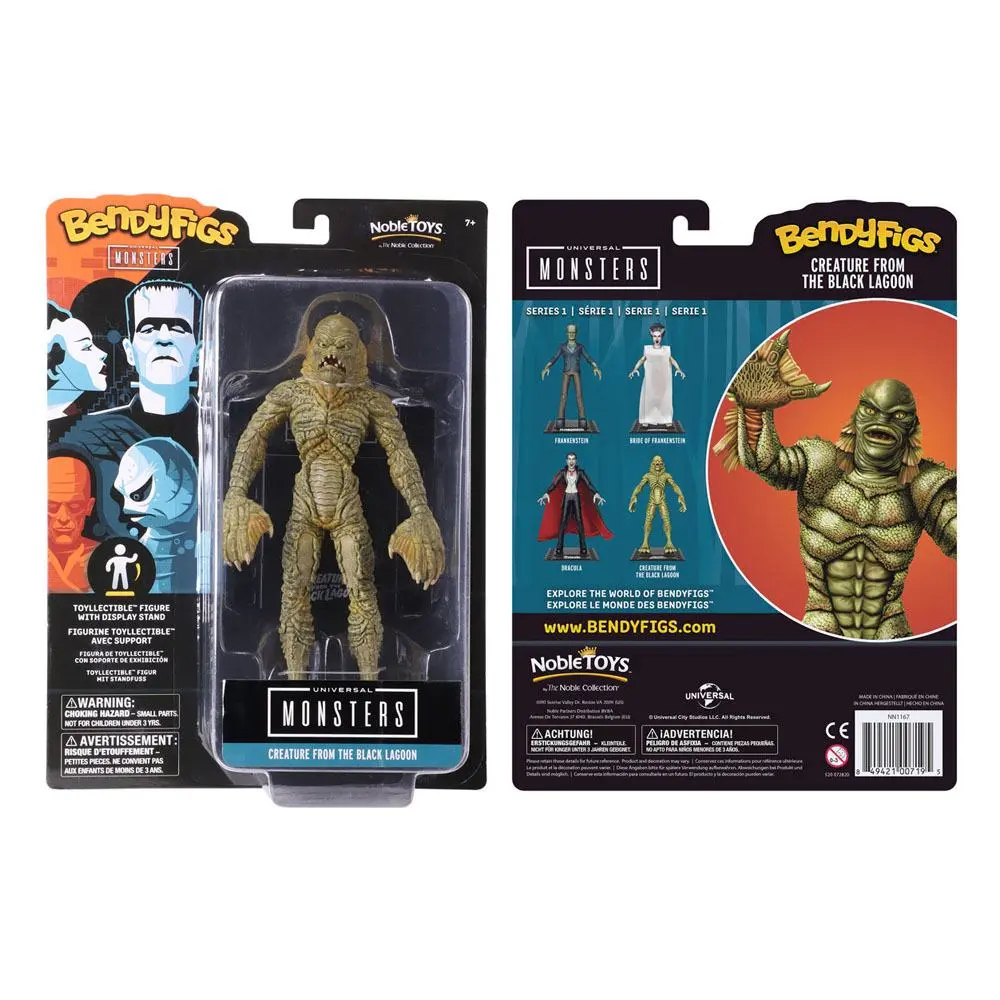 Universal Monsters Bendyfigs Bendable Creature from the Black Lagoon figura 19 cm termékfotó