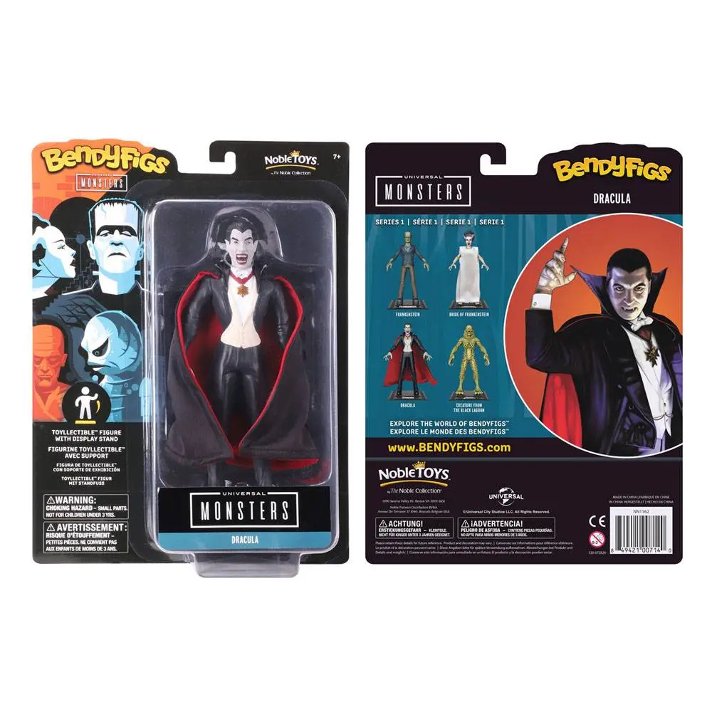 Universal Monsters Bendyfigs Bendable Dracula figura 19 cm termékfotó