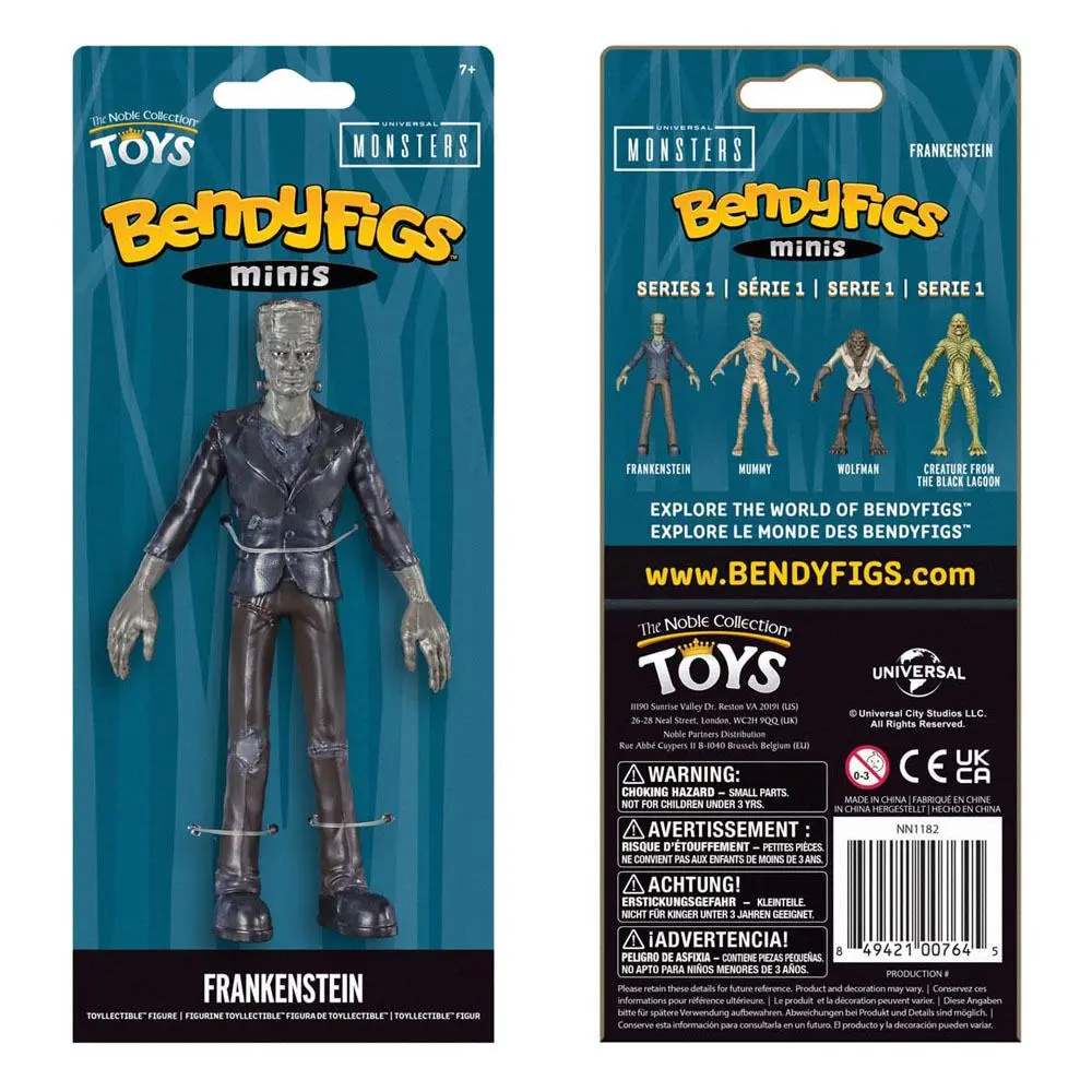 Universal Monsters Bendyfigs Bendable Frankenstein figura 14 cm termékfotó
