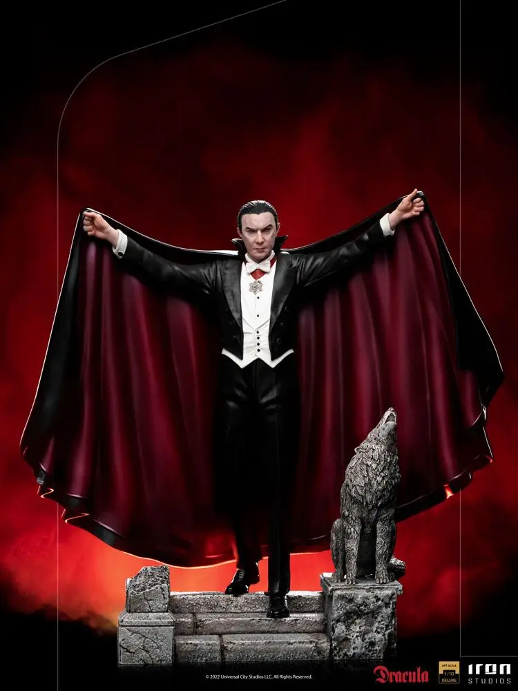 Universal Monsters Deluxe Art Scale 1/10 Dracula szobor figura 22 cm termékfotó