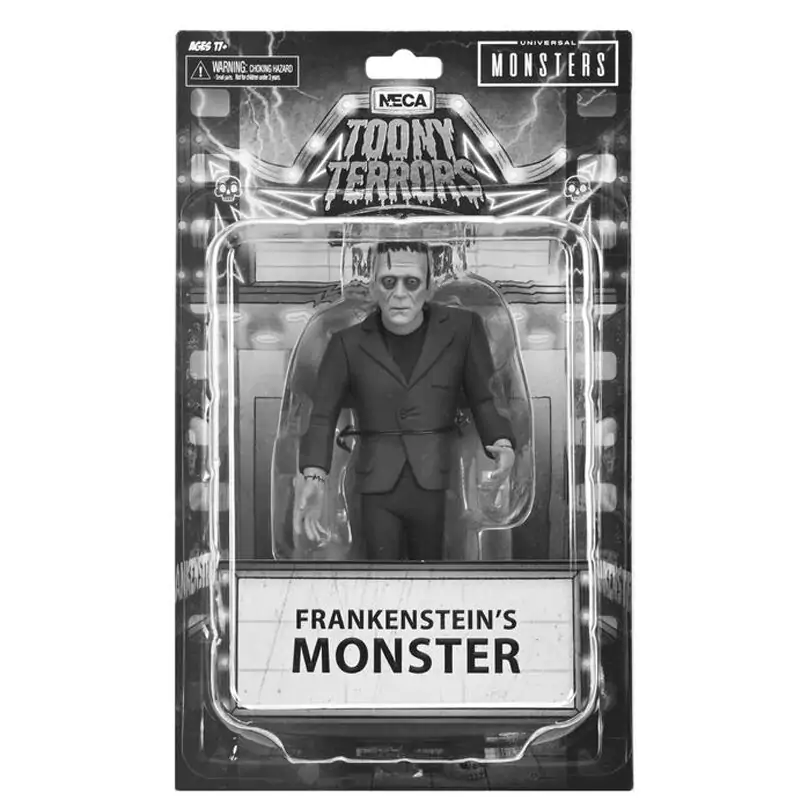 Universal Monsters Frankensteins Monster Black & White Toony Terrors figura 15cm termékfotó