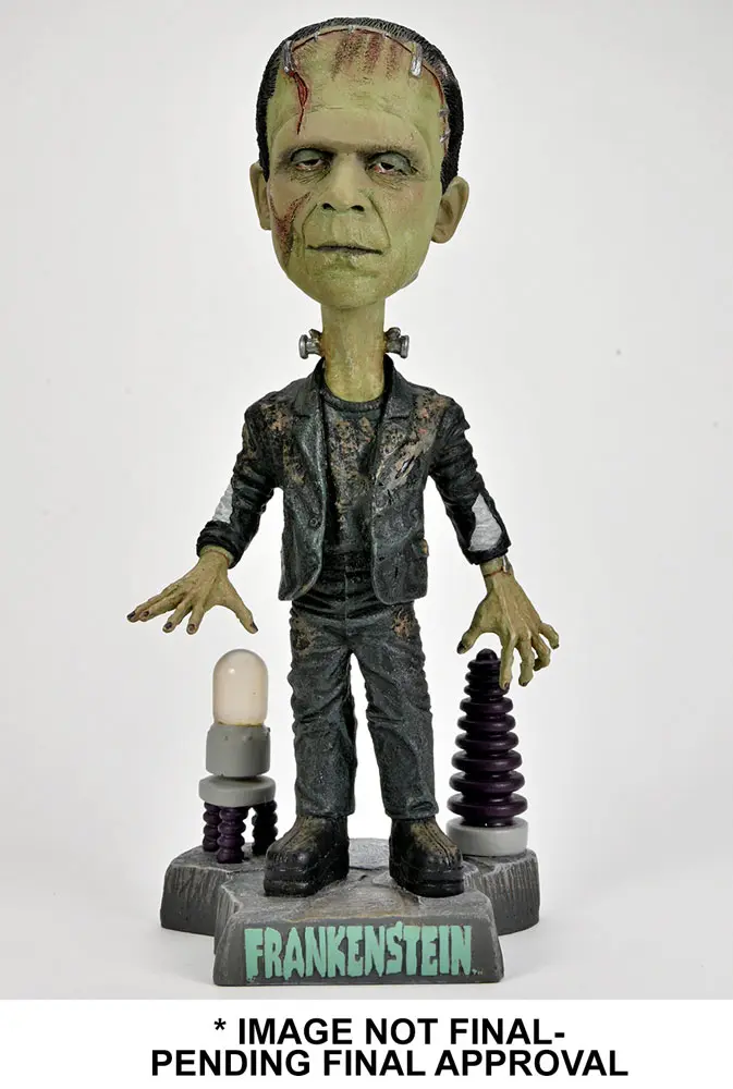 Universal Monsters Head Knocker Bobble-Head figura Frankenstein's Monster 20 cm termékfotó