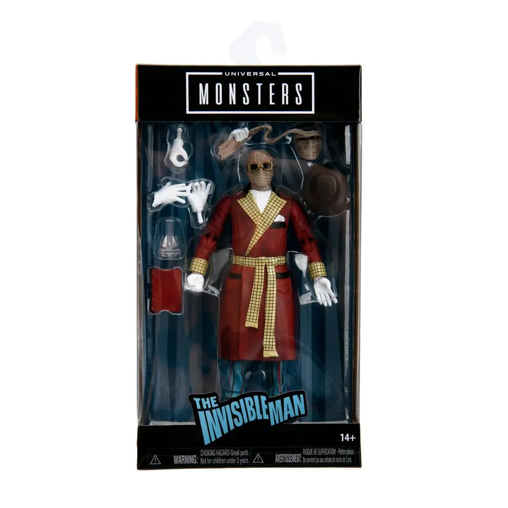 Universal Monsters Invisible Man akciófigura 15 cm termékfotó
