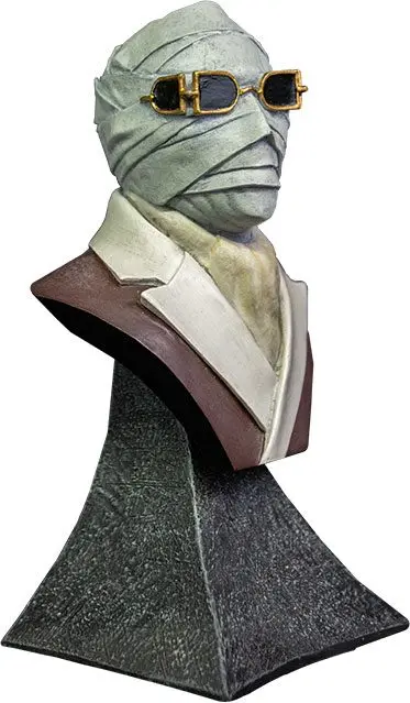 Universal Monsters Mini The Invisible Man mellszobor figura 15 cm termékfotó