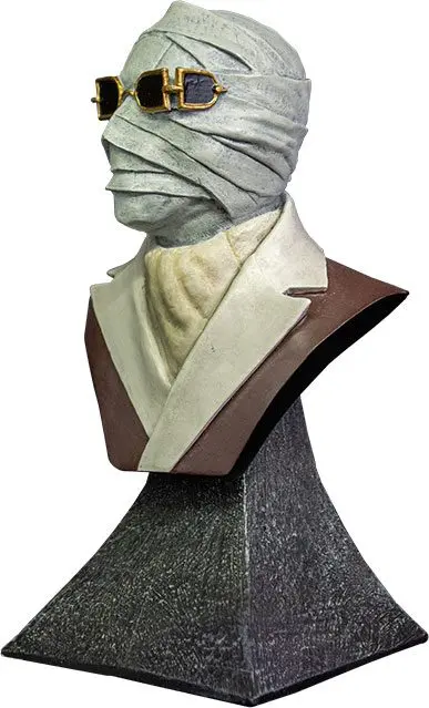 Universal Monsters Mini The Invisible Man mellszobor figura 15 cm termékfotó