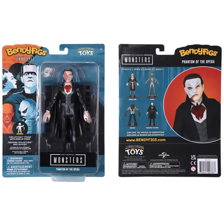 Universal Monsters Panthom Bendyfigs malleable figura 19cm termékfotó