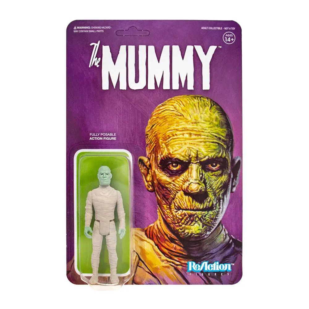 Universal Monsters ReAction The Mummy akciófigura 10 cm termékfotó