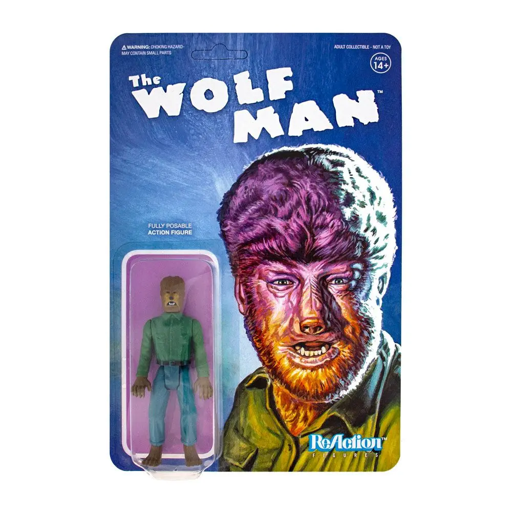 Universal Monsters ReAction The Wolf Man akciófigura 10 cm termékfotó