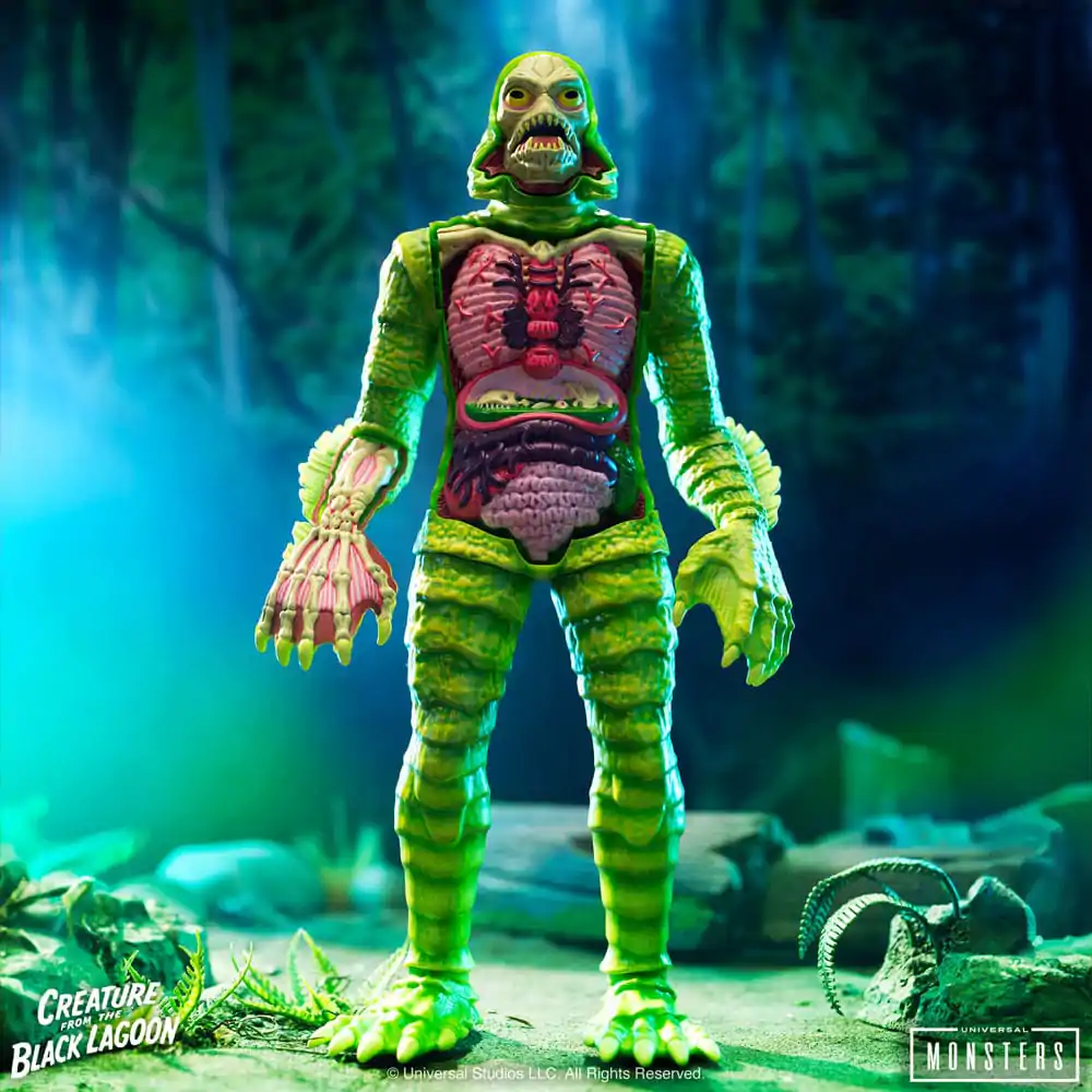 Universal Monsters Super Cyborg Creature from the Black Lagoon (Full Color) akciófigura 28 cm termékfotó