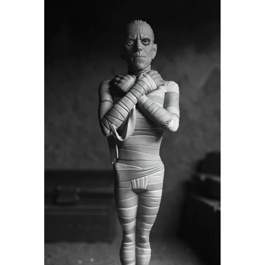 Universal Monsters The Mummy Black & White The Mummy Toony Terrors figura 15cm termékfotó