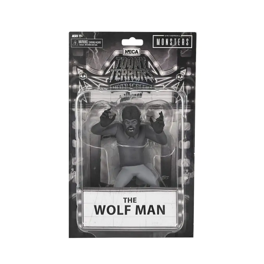 Universal Monsters The Mummy Black & White The Wolf Man Toony Terrors figura 15cm termékfotó