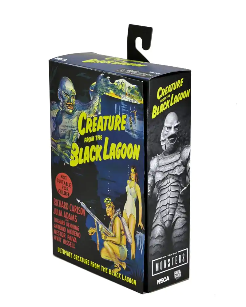 Universal Monsters Ultimate Creature from the Black Lagoon (B&W) akciófigura 18 cm termékfotó