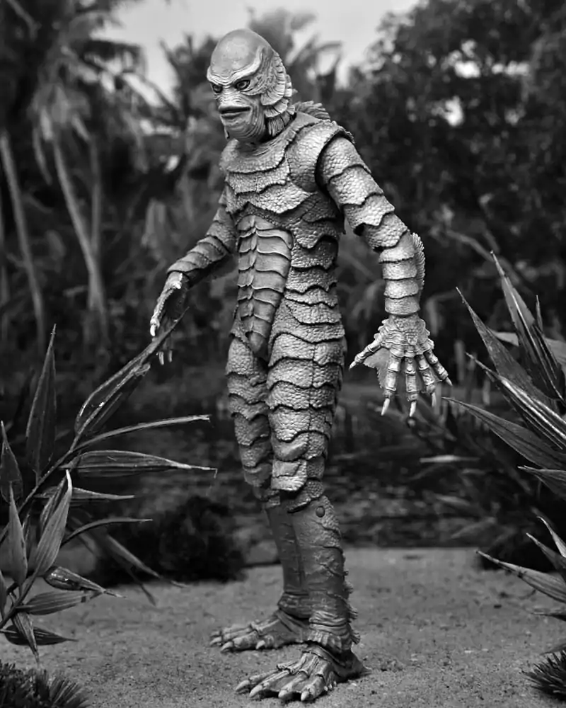 Universal Monsters Ultimate Creature from the Black Lagoon (B&W) akciófigura 18 cm termékfotó