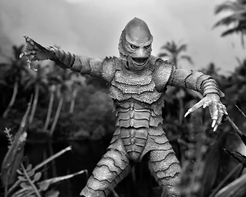 Universal Monsters Ultimate Creature from the Black Lagoon (B&W) akciófigura 18 cm termékfotó