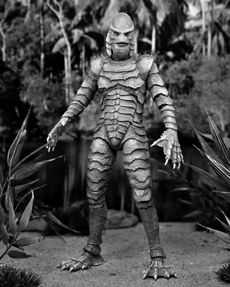 Universal Monsters Ultimate Creature from the Black Lagoon (B&W) akciófigura 18 cm termékfotó