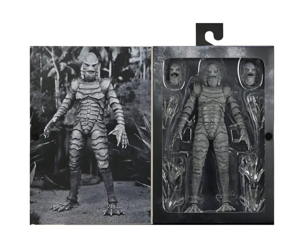 Universal Monsters Ultimate Creature from the Black Lagoon (B&W) akciófigura 18 cm termékfotó