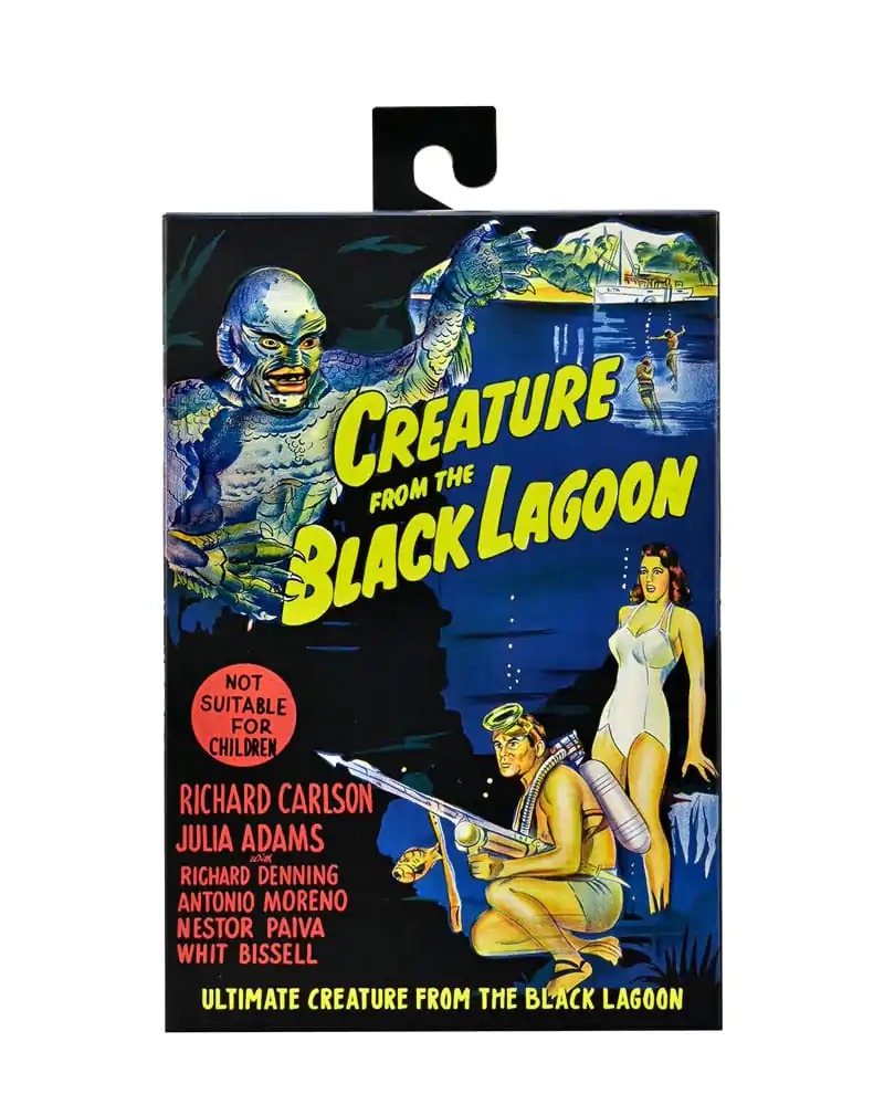 Universal Monsters Ultimate Creature from the Black Lagoon (B&W) akciófigura 18 cm termékfotó