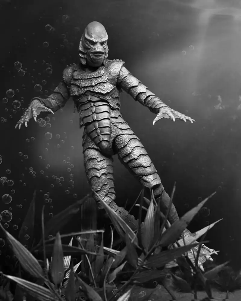 Universal Monsters Ultimate Creature from the Black Lagoon (B&W) akciófigura 18 cm termékfotó