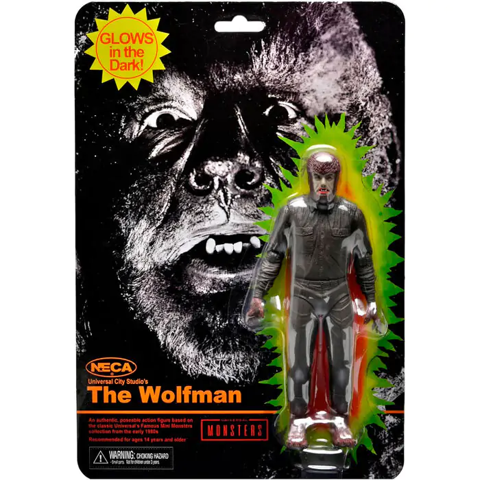 Universal Monsters Werewolf figura 18cm termékfotó