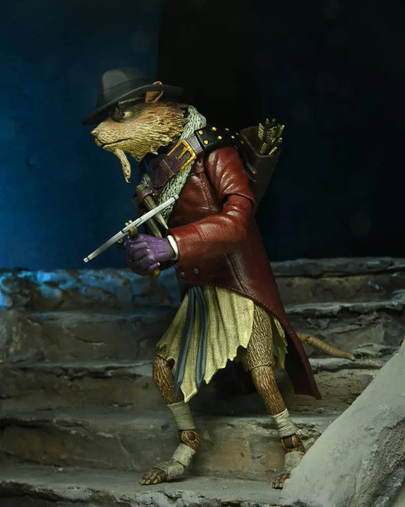 Universal Monsters x Teenage Mutant Ninja Turtles Splinter as Van Helsing akciófigura 18 cm termékfotó