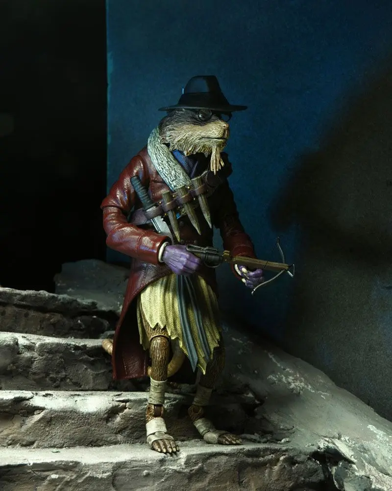 Universal Monsters x Teenage Mutant Ninja Turtles Splinter as Van Helsing akciófigura 18 cm termékfotó