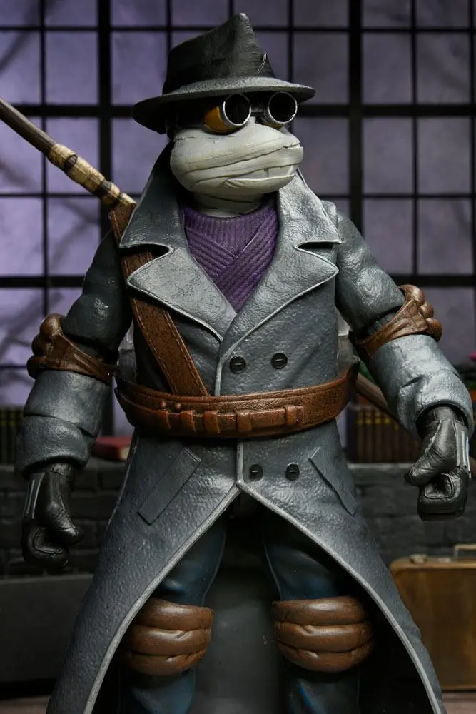 Universal Monsters x Teenage Mutant Ninja Turtles Ultimate Donatello as The Invisible Man akciófigura 18 cm termékfotó