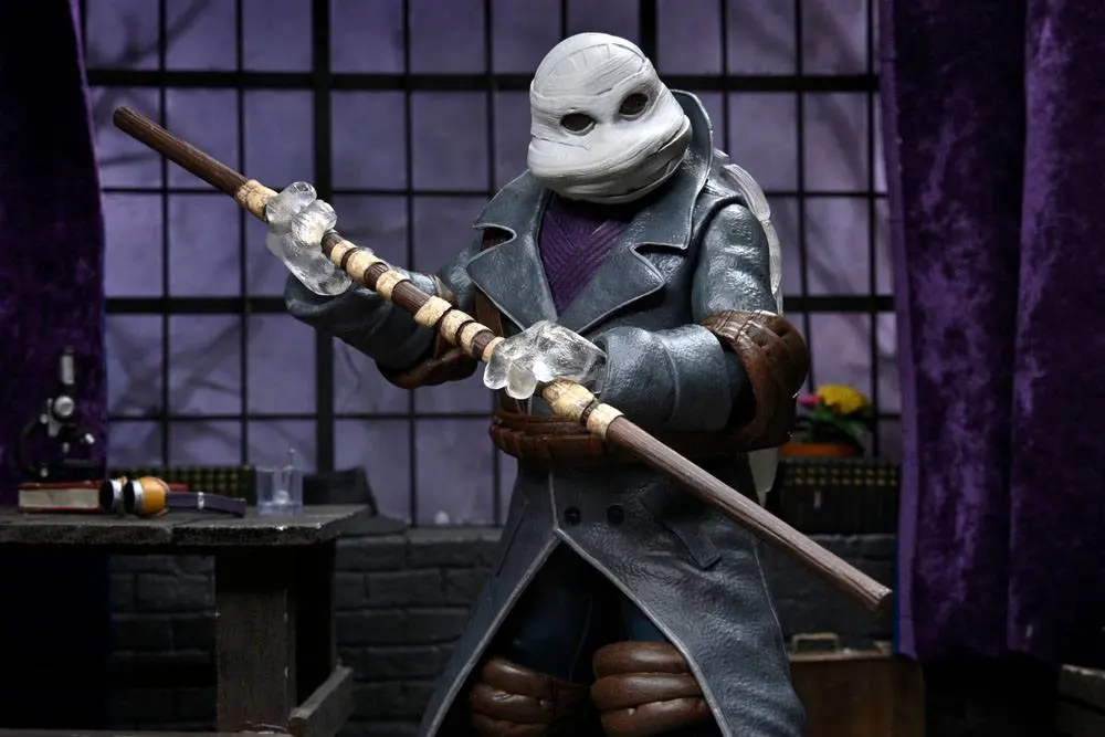 Universal Monsters x Teenage Mutant Ninja Turtles Ultimate Donatello as The Invisible Man akciófigura 18 cm termékfotó