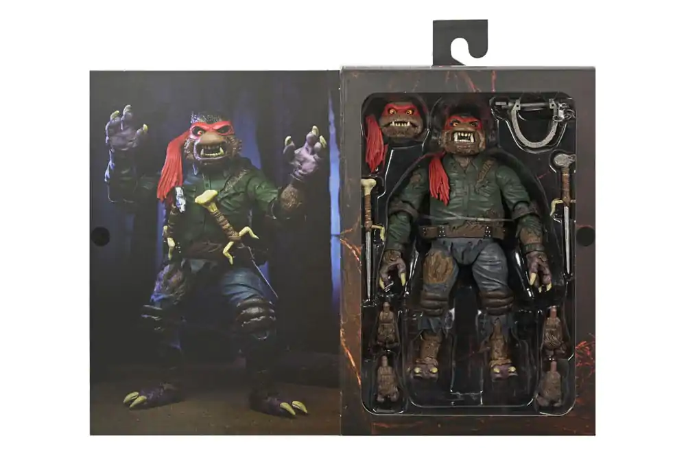 Universal Monsters x Teenage Mutant Ninja Turtles Ultimate Raphael as The Wolfman akciófigura 18 cm termékfotó